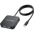 thumbnail image 1 of Cable largo USB C Hub de 4 pies 10 Gbps, adaptador multipuerto con 4K 60Hz HDMI, 100W de suministro, 1 of 7