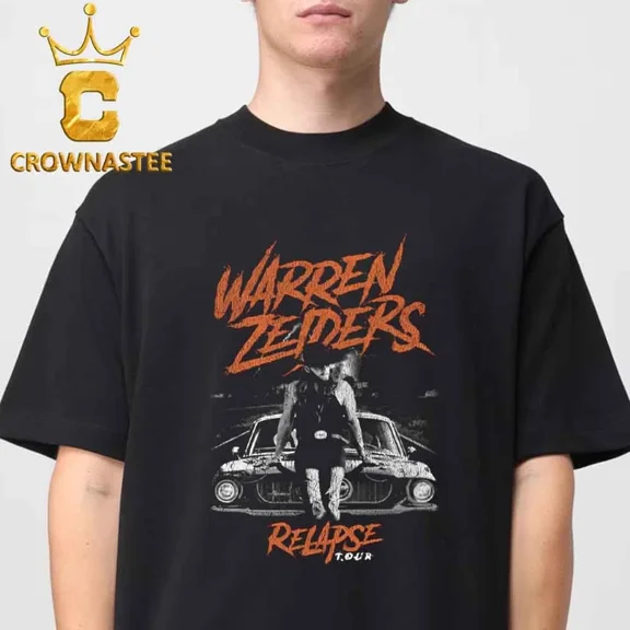 RARE Warren Zeiders Relapse Lies & Betrayal Tour 2025 T-Shirt