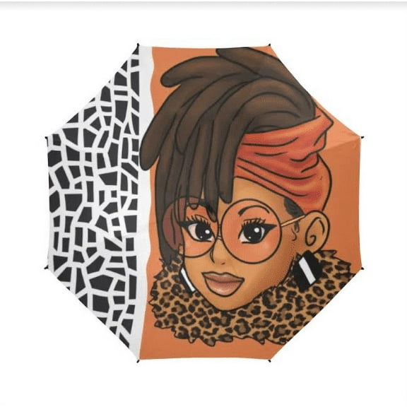 Loc'd In Lux Chic Large Umbrella