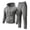 38# Gray, variant on Fleece Sweat Suit Mens 2 Piece Pullover Set Full Zip Hoodie Straight Leg Cargo Sweatpants Set Gray S