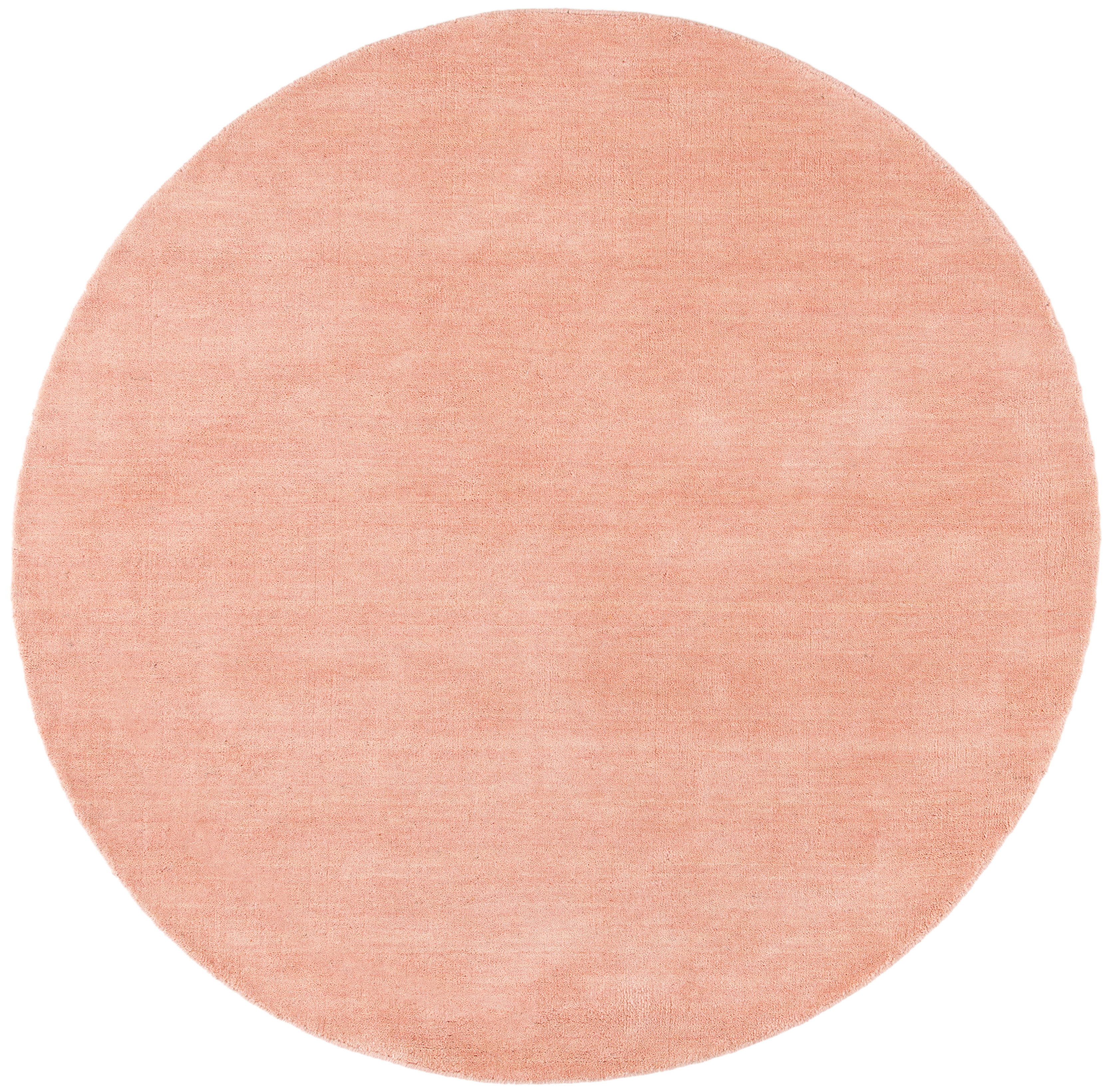 Safavieh Himalaya Dawa Solid Area Rug, Light Pink, 6' x 6' Round