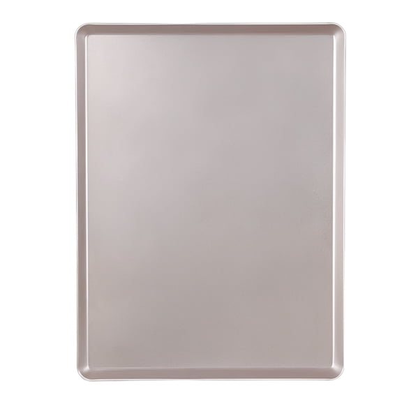 CHEFMADE 15-inch Baking Sheet Pan, Non-Stick Carbon Steel Cookie Sheet Pan, Dishwasher Safe, for Oven Roasting Meat Bread Jelly Roll Battenberg Pizzas Pastries 15.8" x 11.8" x 0.5" (Champagne Gold)