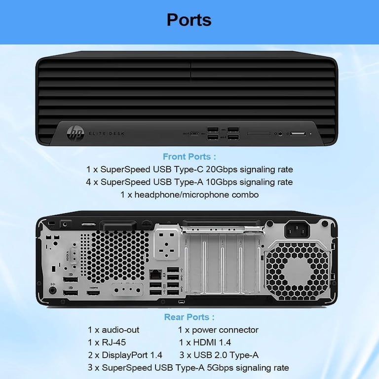 HP Elite SFF 600 G9 Desktop, Intel Core i7-12700K (12 Cores, Up to