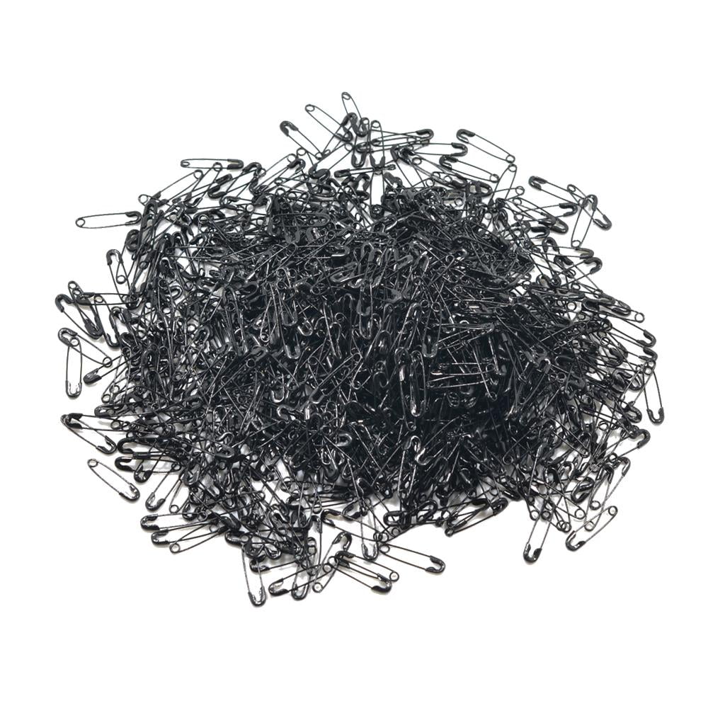 Milageto Pack of 500 Assorted Crafting Supplies in Black - DIY Jewelry And Sewing Kit 5 Pcs