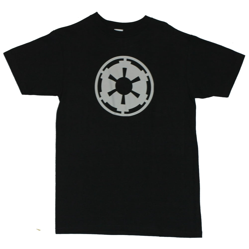 Star Wars Star Wars Mens TShirt White Imperial Empire Logo (Small