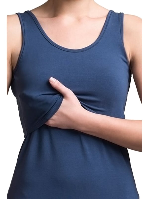 JNniff Maternity Nursing Basic Tank Top Sleeveless Breastfeeding