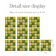 XZNGL 10pcs 3D Stickers Carreaux de Cristal DIY Autocollants Muraux Autocollant Imperméables – image 3 sur 9
