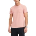 thumbnail image 1 of Camiseta Tommy Hilfiger para hombre, manga corta, cuello redondo, rosa, 1 of 4
