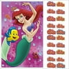 Ariel the Little Mermaid Party Game Poster (1ct)