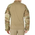 thumbnail image 3 of Tru-Spec 1653 OCP 1/4 Zip Combat Shirt, Scorpion OCP, 3 of 6