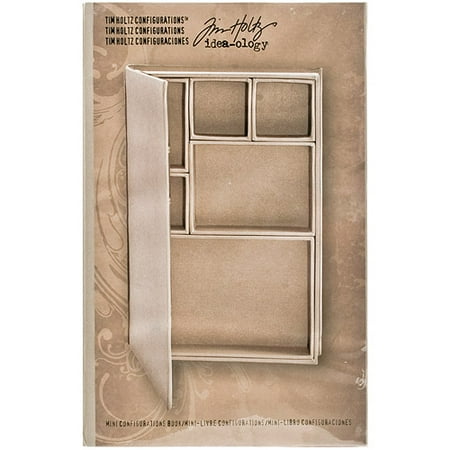 Idea-Ology Configurations Mini Chipboard Shadow Box Book, 6