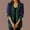 Navy, variant on Amidoa Sweaters for Women Cardigan Button up Green Long Sleeve Winter Knit Oversized Colorblock Cardigans for Women L