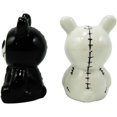 thumbnail image 2 of Ebros Furry Bones Bun Bun Rabbits Salt And Pepper Shakers Ceramic Set 3.5"H, 2 of 5