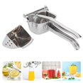 thumbnail image 5 of Exprimidor manual de jugo de acero inoxidable, exprimidor de limón, cítricos, lima y naranja, exprimidor de jugo resistente con mango ergonómico, exprimidor de cocina multifuncional, 5 of 5