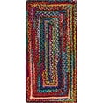 thumbnail image 2 of 4x10 Ft Multi Cotton Area Rug, Hand-Woven, Reversible, Farmhouse Boho Style, Durable & Pet-Friendly Rug for Living Room, Dining Room, and Bedroom, 2 of 5