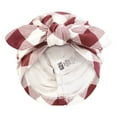 thumbnail image 3 of Hudson Baby Infant Girls Turban Cotton Headwraps, Acorn Botanical, 0-24 Months, 3 of 3