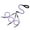 Purple #7, variant on Eash Main Lead Rope With Padded Handle Two Detachable Leash Splitters Heavy-Duty Clip