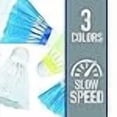 thumbnail image 5 of Franklin Sports Badminton Shuttlecock Set - Set of (6) Badminton Birdies - Backyard Outdoor Badminton Shuttlecocks - Plastic Replacement Birdies for Badminton Sets - Multicolor - 6 Pack, 5 of 5