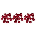 thumbnail image 4 of Inteprter 200pcs / set Flores artificiales ecológicas - Para decoraciones de cumpleaños y bodas Bajo mantenimiento B18Rojo oscuro Type1 NO1, 4 of 6