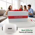thumbnail image 6 of HMMSYLVA Double Disc Abdominal Massager with Heat, Electric Automatic Stomach Massager for Digestion, Bian Stone Belly Cellulite Massage Relieves Bloating, Stomach Pain, Constipation, 6 of 14