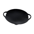 thumbnail image 4 of Sartén coreana para parrilla, antiadherente, circular, teppanyaki, con asas, plancha de hierro 29 cm, 4 of 9