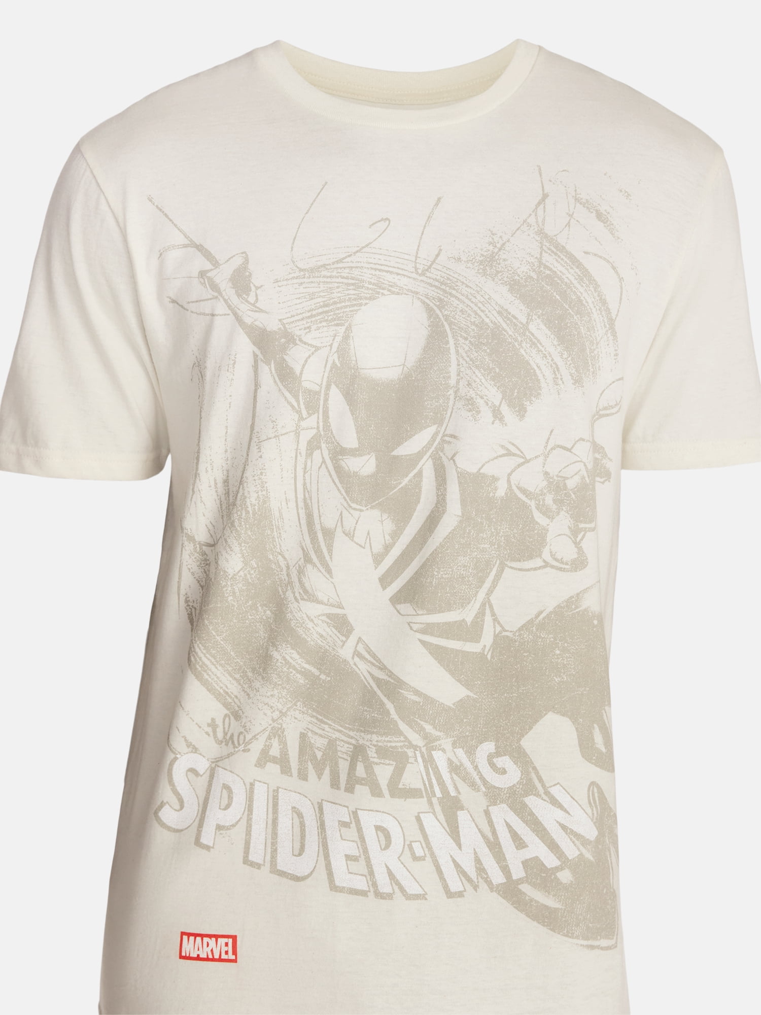Marvel Spider-Man Symbiote Men's and Big Men's Graphic Cotton Tee, Sizes S-3XL