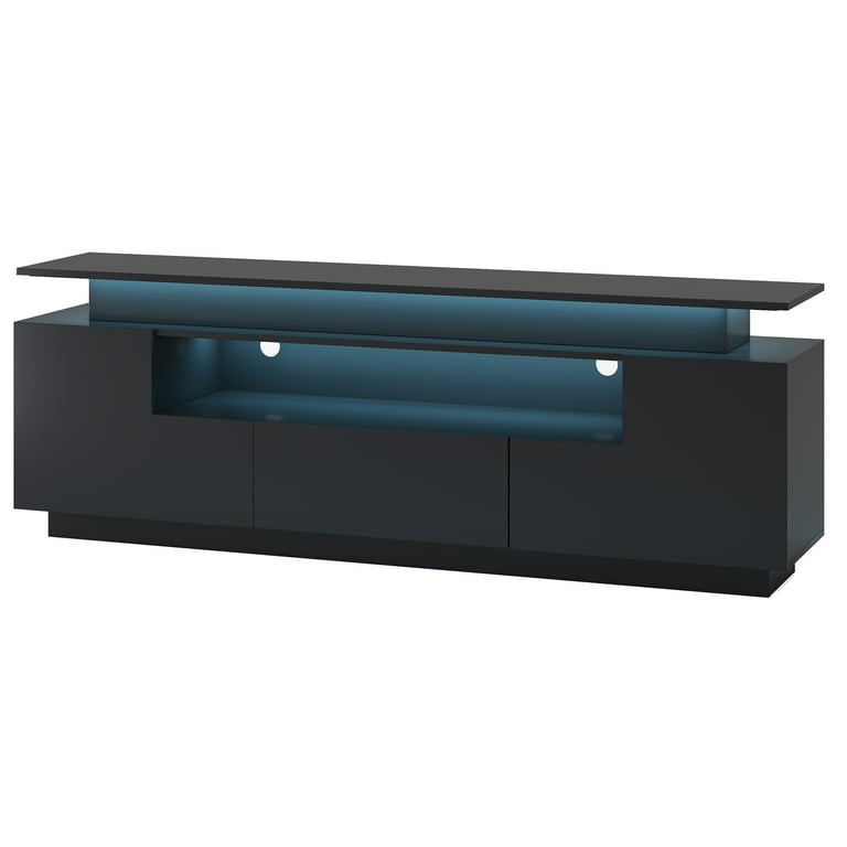 LANTRO JS Modern Stylish Functional TV stand with Color Changing