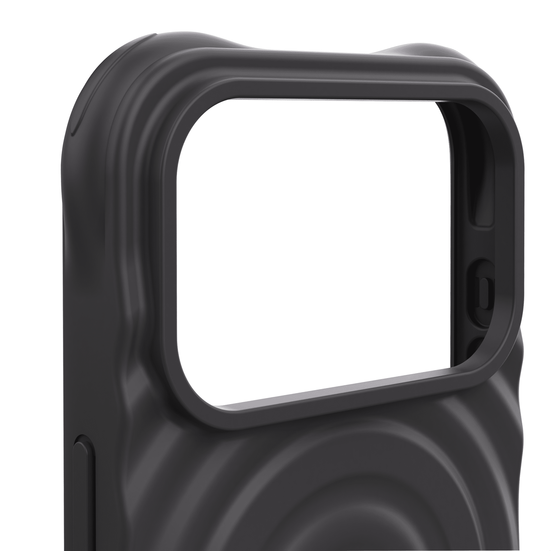 onn iPhone 17 Pro Case, MagSafe Compatible Bumper Case for Apple iPhone, Black