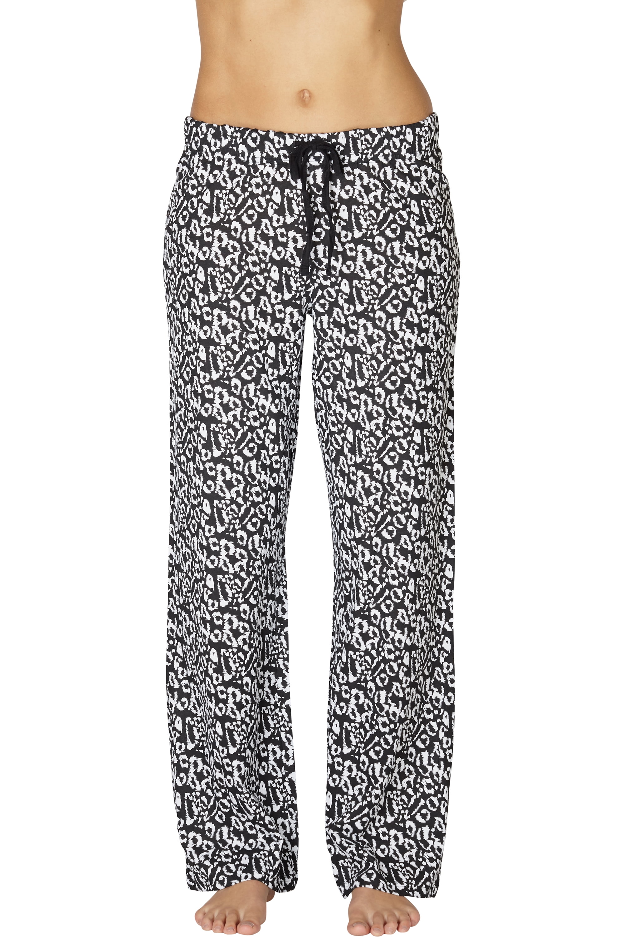 Intimo Intimo Womens Print Knit Pajama Pant