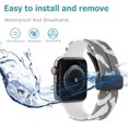 thumbnail image 5 of Banda de silicona para Apple Watch Pulsera de camuflaje Soft Ultra 42mm 44mm 45mm 49mm Kuymtek Para estrenar, 5 of 5