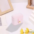 thumbnail image 7 of Pyaiiner High-End Mini Button Jewelry Box Travel Portable Jewelry Box Ring Jewelry Packaging Box Suitable For Placing Buttons Earrings Small Items Storage Boxes, 7 of 7