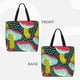 thumbnail image 2 of Fotbe Green Mushroom Bolsa Tote con Estampado para Mujer, Bolsos con Cremallera, Bolsa de Hombro Casual de Gran Capacidad con Bolsillos Internos, 2 of 7