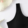thumbnail image 5 of TOWED22 Girls Bathing Suit Size 2-10 Years - Cute Toddler Swimsuit Girl Adjustable One Piece Swimwear for Summer Beach Vocation(Black,11-12 Years), 5 of 5