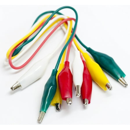 ScienceWiz - Alligator Leads with Boots (Set of 4)