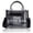 Black, variant on Gainbow Clear Tote Bag, Clear Crossbody Bags for Women, Transparent Plastic Lunch Bag Large PVC Mesh Handbag Beach Bag for Sports, Travel, Stadium