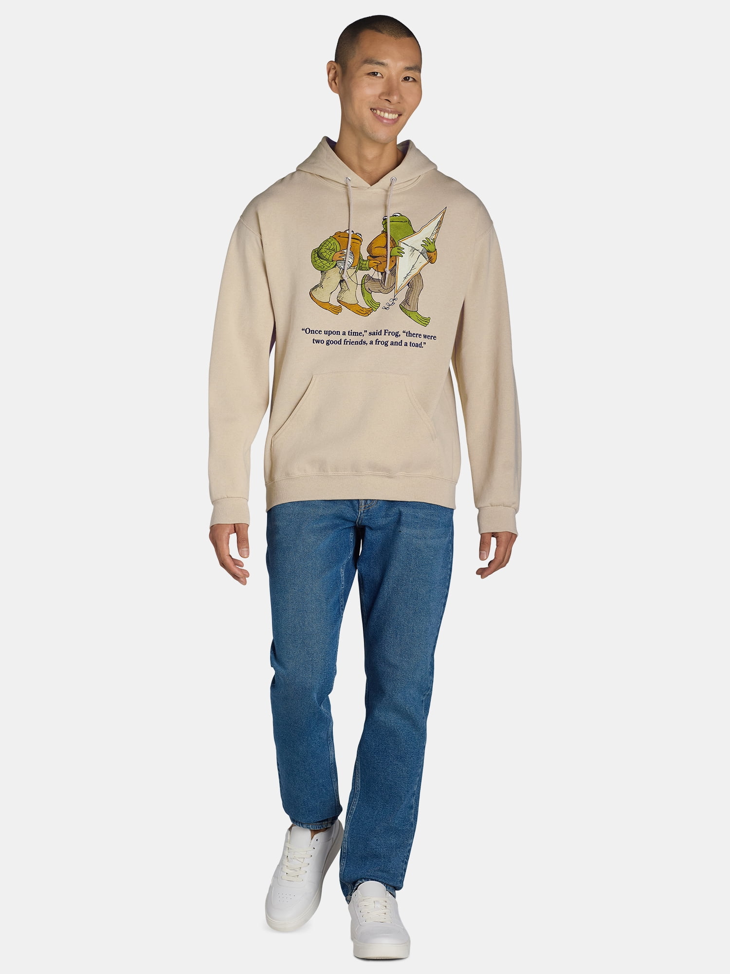 Frog and Toad Men's & Big Men's Kite Pullover Hoodie Sweatshirt, Sizes XS-3XL