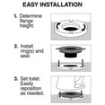 thumbnail image 6 of Plumb Craft Waxman 7140300 Universal Seal Tight Waxless Toilet Gasket Kit, 6 of 8