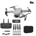 thumbnail image 1 of Dron plegable RC FPV de 4 ejes, cuadricóptero de flujo óptico 4K, cámara Dual, Control remoto, 6-12 años, regalo de recuerdo para niños y adultos, E65D, 1 of 3