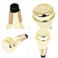 thumbnail image 3 of OUNONA Trumpet Mute Dampener Golden Plastic Instrument Accessory Noise Reduction Tool Fits Most Trumpets, 3 of 8