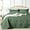 9h-green, variant on Twin Size Quilt Bedding Set,Burnt Orange Lightweight Microfiber Soft Bedspreads,Modern Style Geoetric Pattern Coverlet Set for All Seasons,2 Piece(1 Quilt,1Pillow Sham)