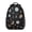 Black-108, variant on Tropical Floral Waterproof School Backpack with Ergonomic Spinal Support for Teens & College Students