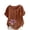 Coffee, variant on Women Summer Linen Cotton Tshirt Tops Casual Loose Fit Trendy Flower Tunic Tee Short Sleeve Plus Size Button Up Blouses My Items Womens Tops