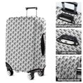 thumbnail image 5 of Black Bigfoot Pattern Luggage Cover Fashion Suitcase Cover Baggage Covers Fit 25-28 Inch Luggage (Go Travel), 5 of 5