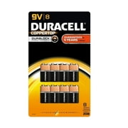 Duracell 9V Alkaline Batteries, 8 Ct