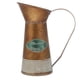 thumbnail image 1 of 1pc Estilo americano Florero Flor de hierro decorativo Contenedor de flores con asa, 1 of 5