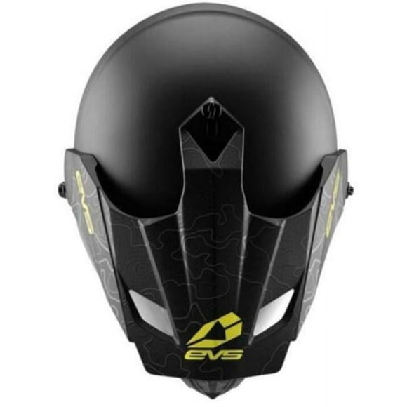EVS DSHE18VA-VSBK T5 Dual Sport Venture Arise Visor, Black