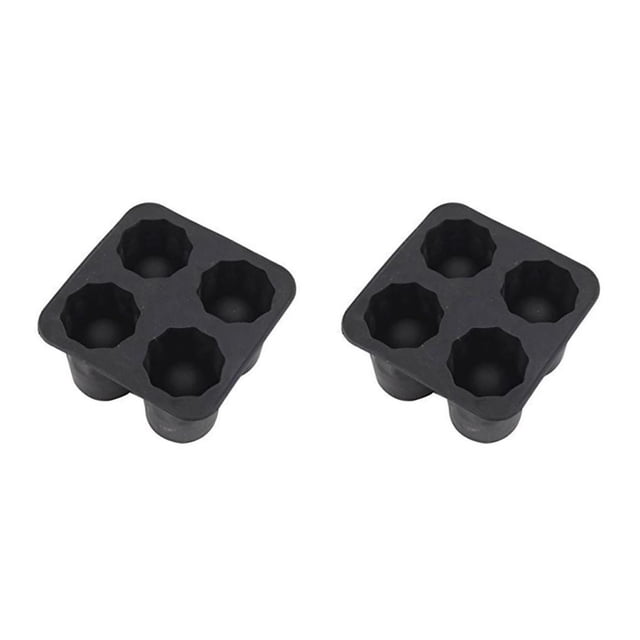 Wosthever Molde para hacer hielo, resistente a bajas temperaturas, modelo de hielo esférico, bandeja cuadrada, utensilios de cocina, apariencia Type2 NO2 Wosthever CBP229627
