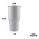 thumbnail image 5 of Vaso Termo LIDERT CE-T301 30oz acero inoxidable blanco, 5 of 10