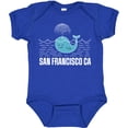 thumbnail image 3 of Inktastic San Francisco California Whale Watching Boys or Girls Baby Bodysuit, 3 of 5