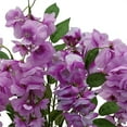 Mainstays Indoor Artificial Wisteria Bouquet, Purple Color, Assembled
